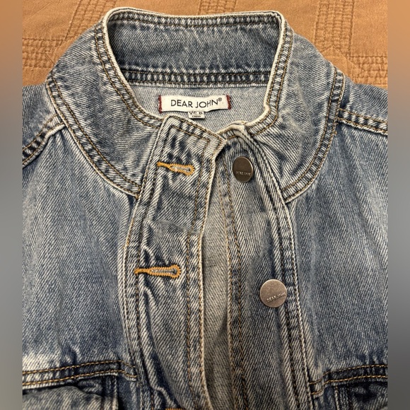 ANTHROPOLOGIE- DEAR JOHN - Denim Jacket - Picture 6 of 10